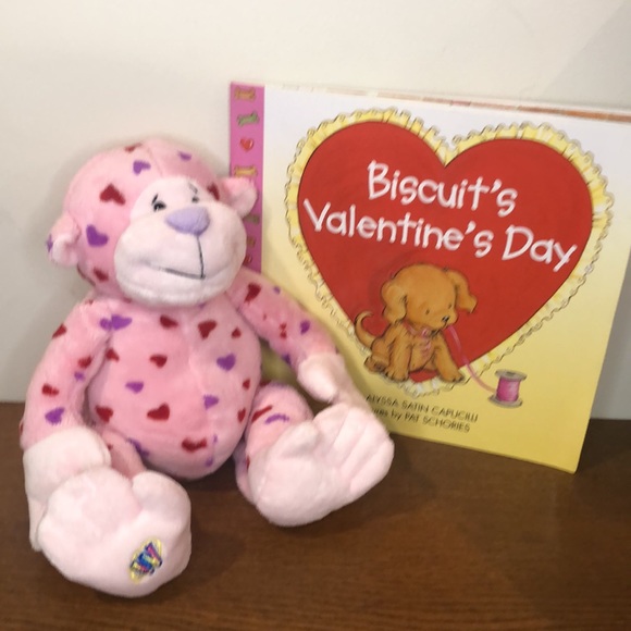Ganz Love Monkey Biscuit Valentines book - Picture 1 of 8